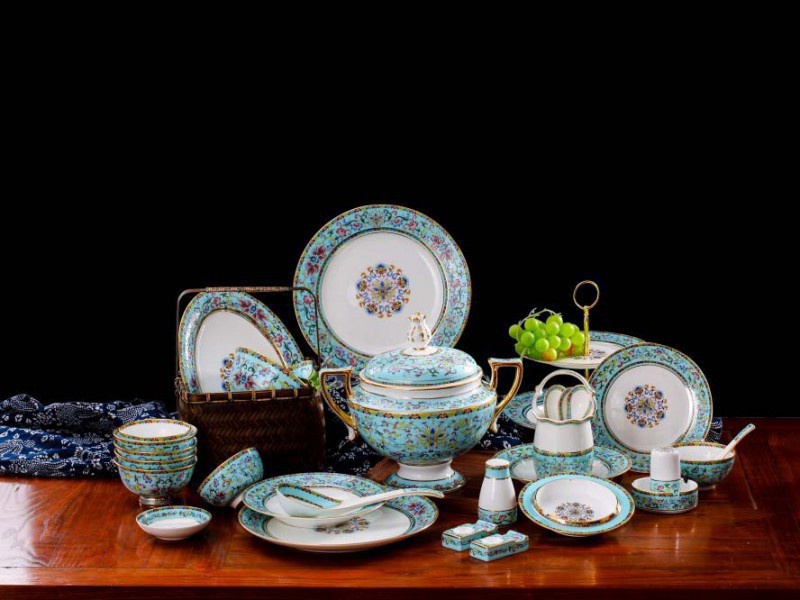 86頭琺瑯彩西湖藍¥16,800.00